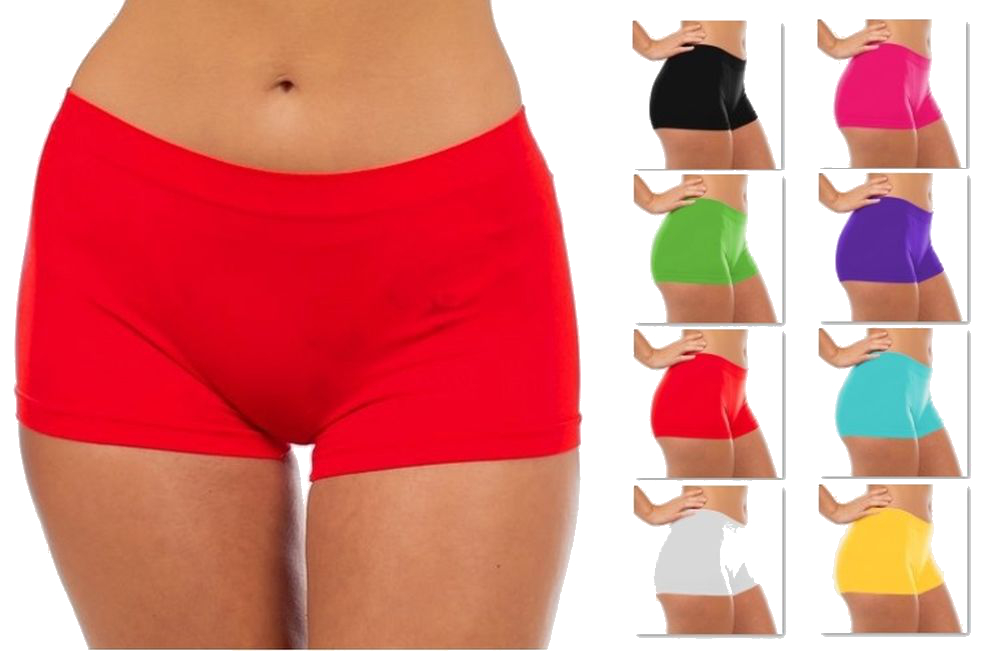 Victoria® Women's Seamless Spandex Boyshort Underskirt Pant Short