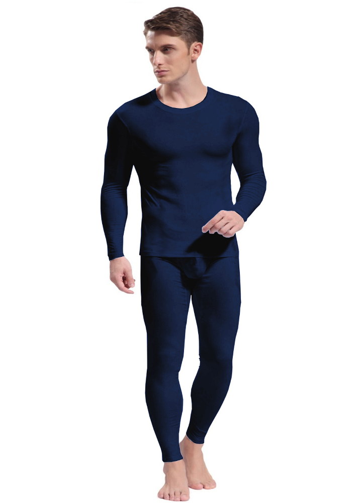 W-Wear® Men’s Soft Microfiber Fleece Lined Thermal Top & Bottom ...