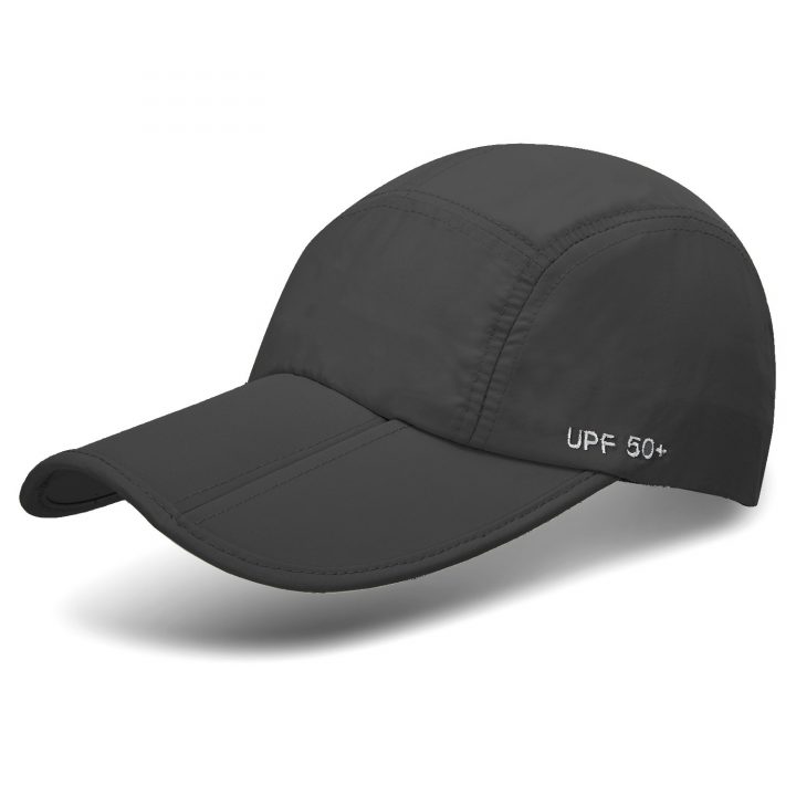UPF 50+ Foldable Baseball Cap Sun Protection Quick Dry Portable Folding  Hats For Men or Women