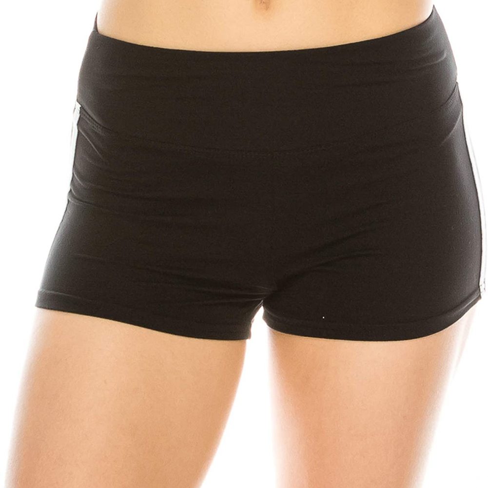 Download Women's Athletic Compression Running Yoga Spandex Shorts ...