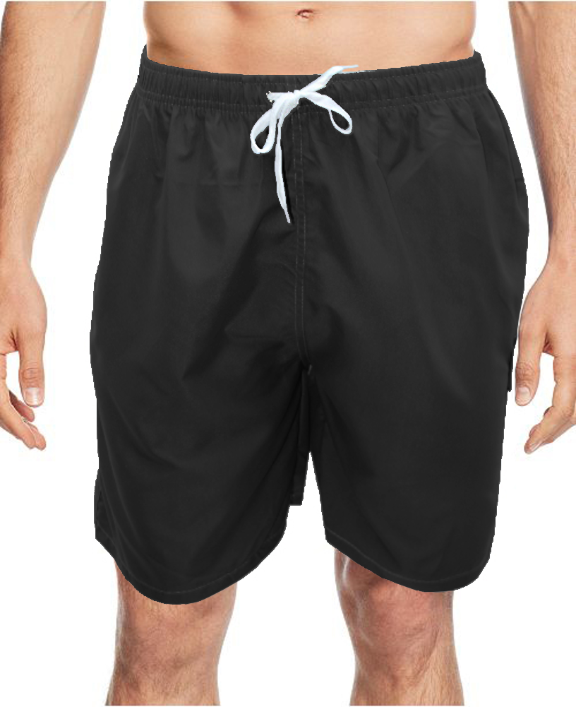 Comfort Fit Men’s Three Pocket Knee Length Quick Dry Swim Trunks ...