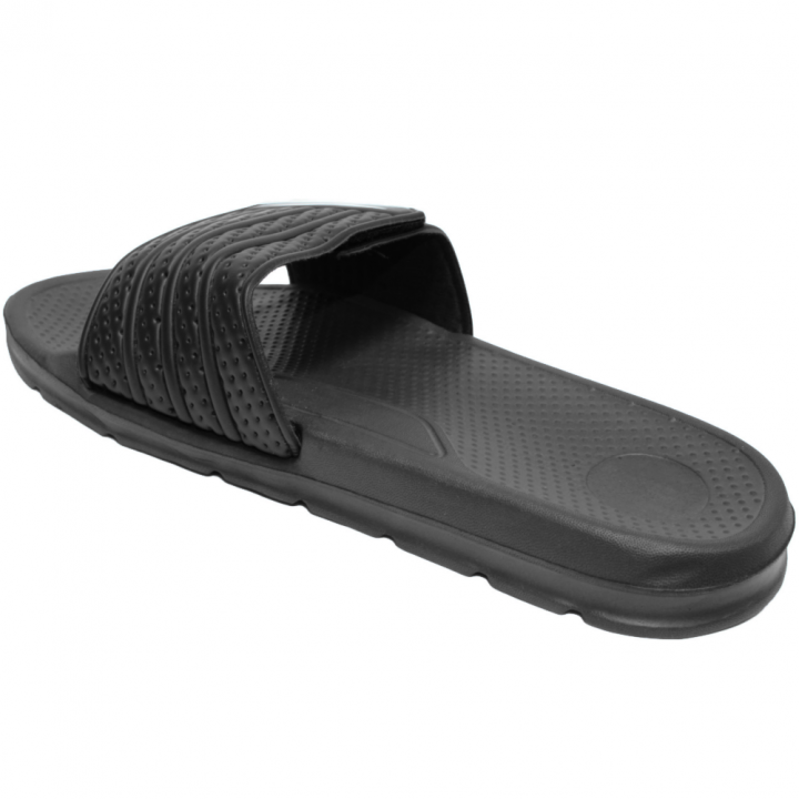 Men’s Rubber Adjustable Slide Sandals | Beach Flip Flip Water Shoe with ...