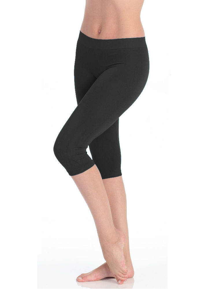 Victoria® Women’s High Waist Seamless Capri Leggings | Lillian Z's Boutique